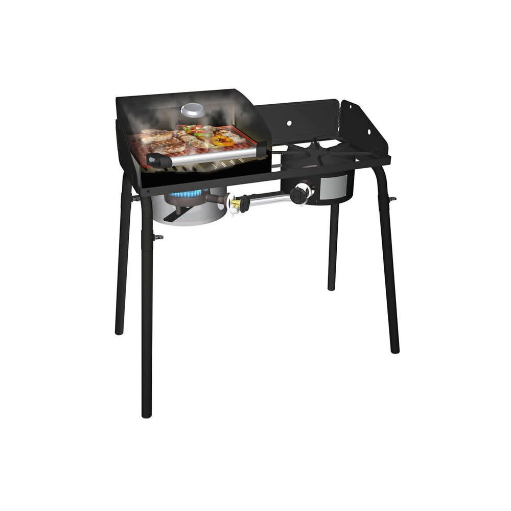 14 x 16 in Black Deluxe BBQ Grill Box BB30L