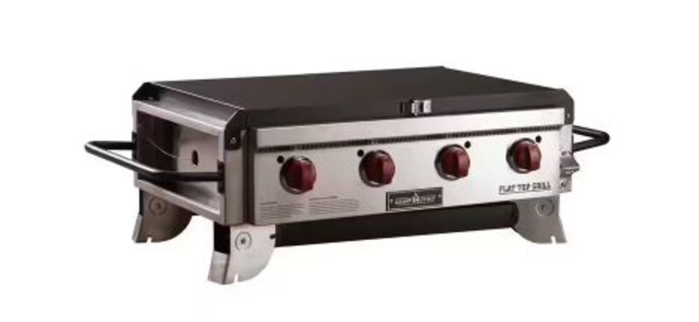 4 Burner Portable Flat Top Grill FTG600P