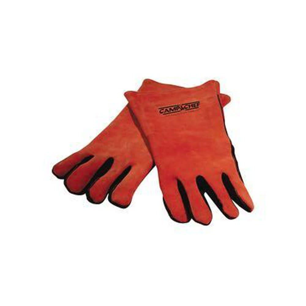 One Size Fits Most Leather Heat Guard Gloves GLV15