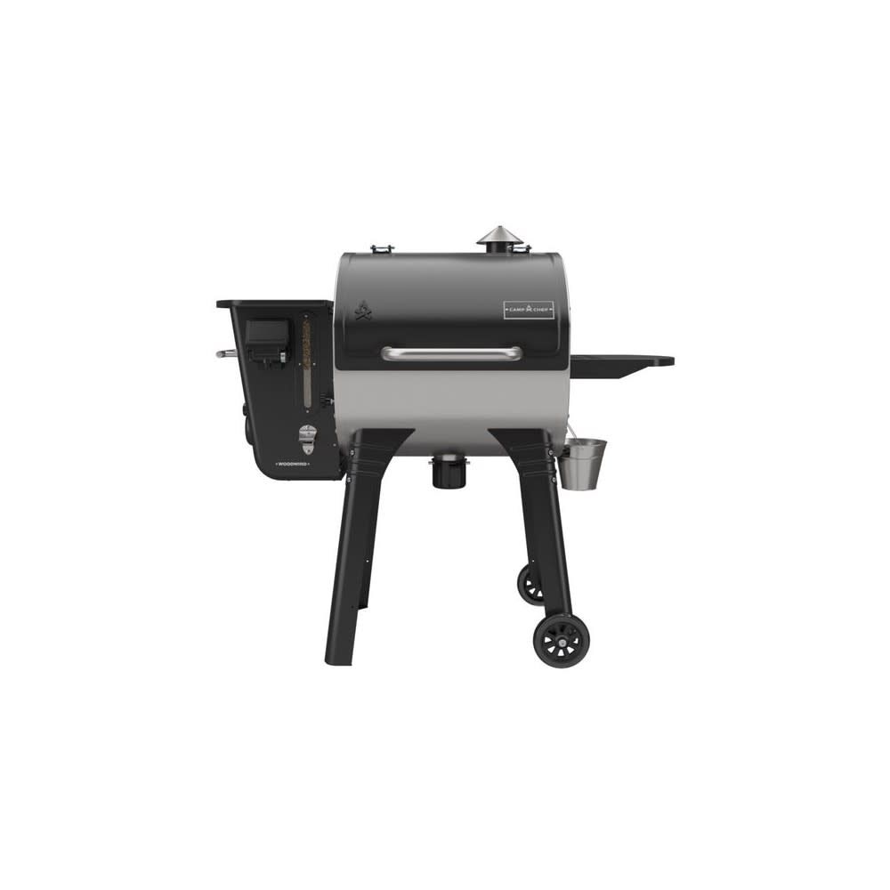 Woodwind 24 25000 Btu Stainless Steel Pellet Grill with Black Lid PG24SSG