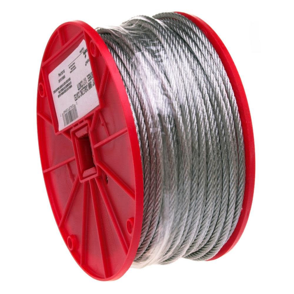 1/4in 7 x 19 Cable Galvanized Wire 250 Feet Per Reel 7000827