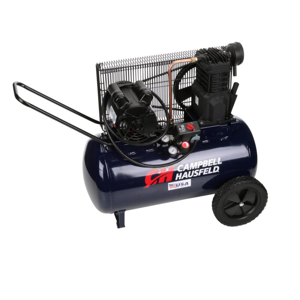 20-Gallon Portable 135-PSI Electric Horizontal Air Compressor VT6290