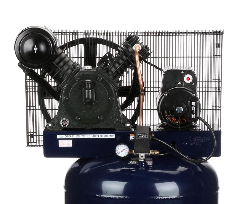 80 Gallon Vertical Two Stage Stationary Electric Air Compressor HS5180