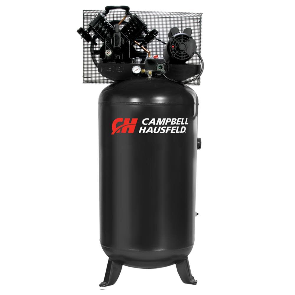 Air Compressor 80 Gallon Vertical 5 HP 12.8 Amps 3 Phase CE4104