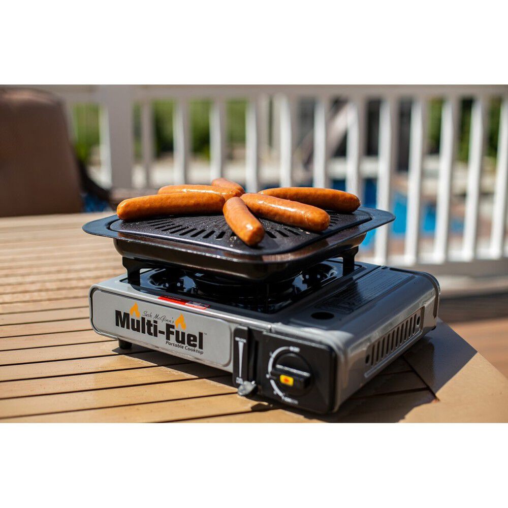 Black Portable Conversion Grill BBQ191035