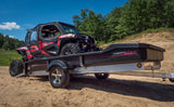 XRT 11-73 2380 lbs Utility Trailer with 14 in. Tires Mag Rims and Bi-fold Ramp 550-73001-01