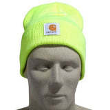 A18 Men's Acrylic One Size Bright Lime Watch Hat A18BLM