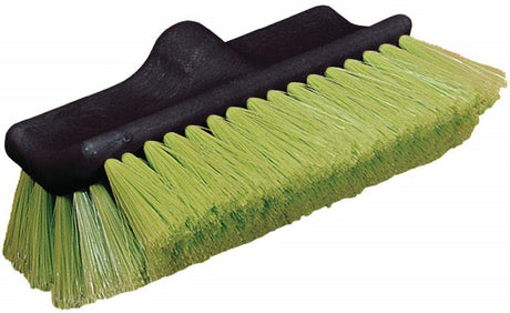 Flo-Thru Dual Surface Wash Brush with Nylex Bristles 10in - Green 36129775