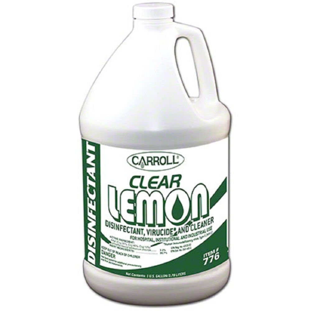 Clear Lemon Disinfectant - Gallon A77628000