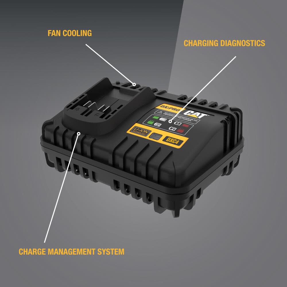 18V 1 FOR ALL Battery Charger 4-Amp DXC4