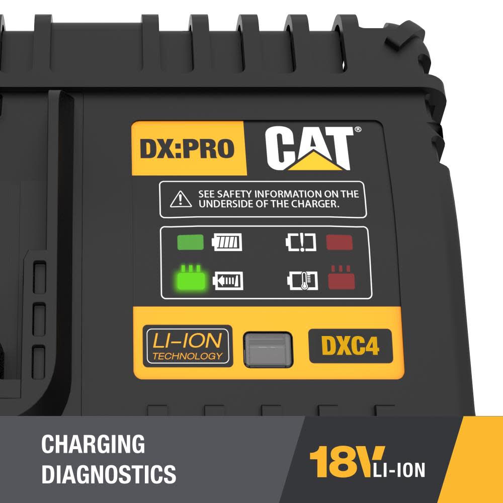 18V 1 FOR ALL Battery Charger 4-Amp DXC4