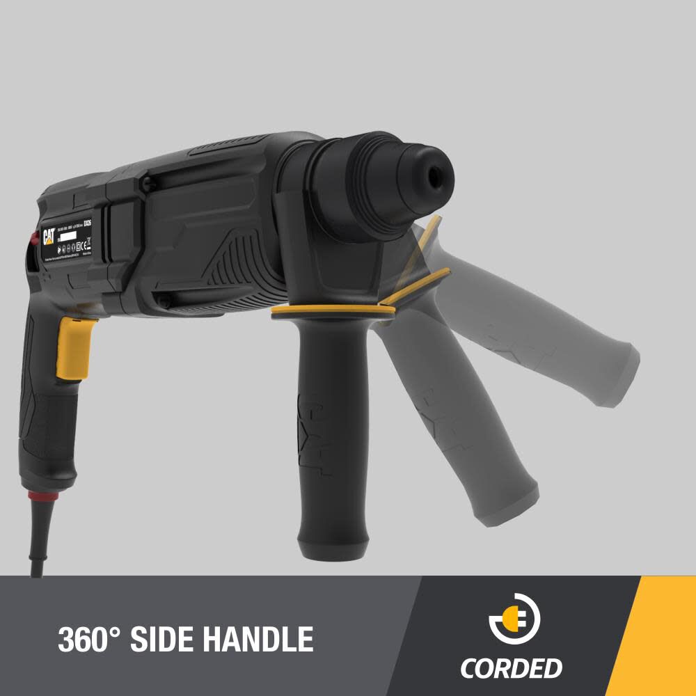 8-Amp 1 in Corded SDS-Plus Rotary Hammer Drill DX26U