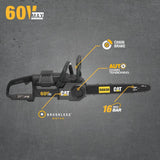 DG630.9 60V 16inch Brushless Chainsaw (Bare Tool) DG630.9