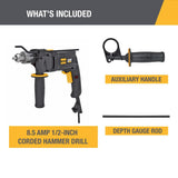 DX161U 8.5-Amp 1/2 in Corded Hammer Drill DX161U