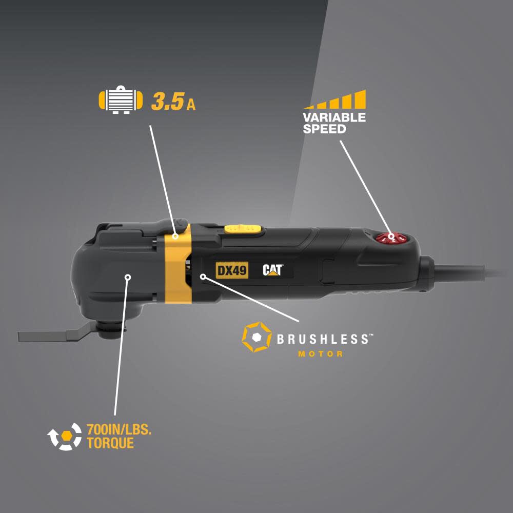 Oscillating Multi-Tool 3.5 AMP Corded DX49U