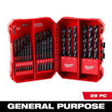 Cobalt Red Helix Drill Bit Set for Drill Drivers (12-Piece)