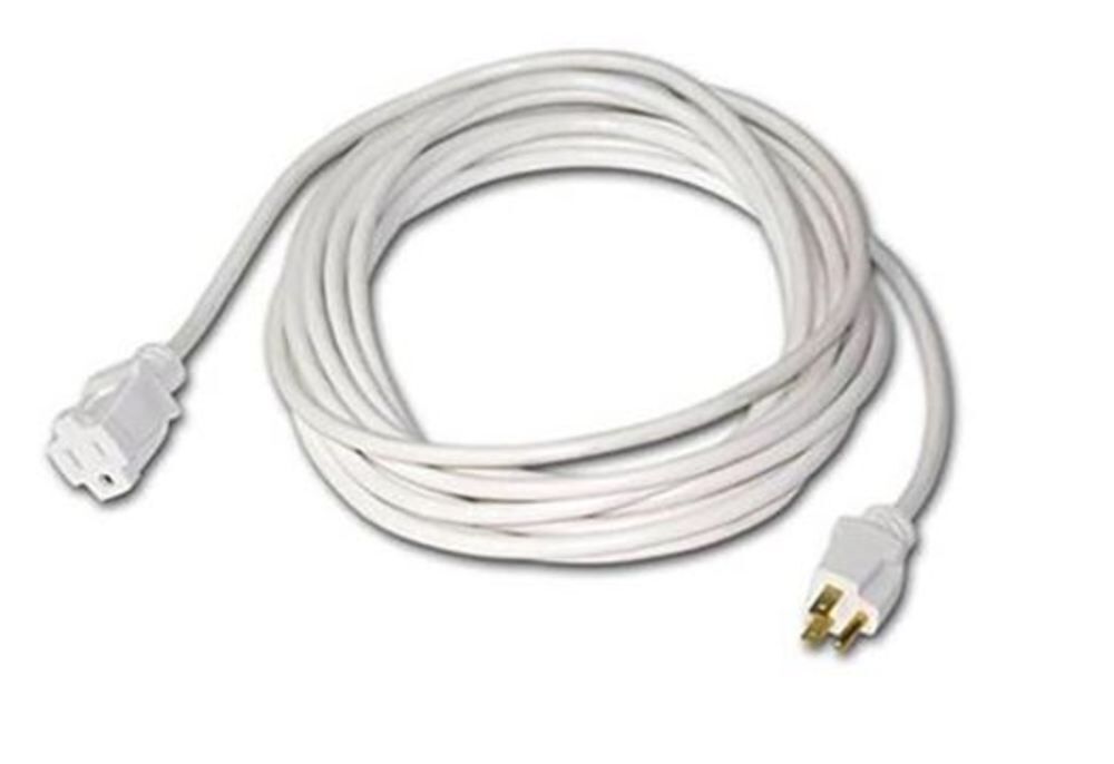 Pro Classic 25 ft 12/3 SJTW White Non-Lighted Extension Cord D14512025