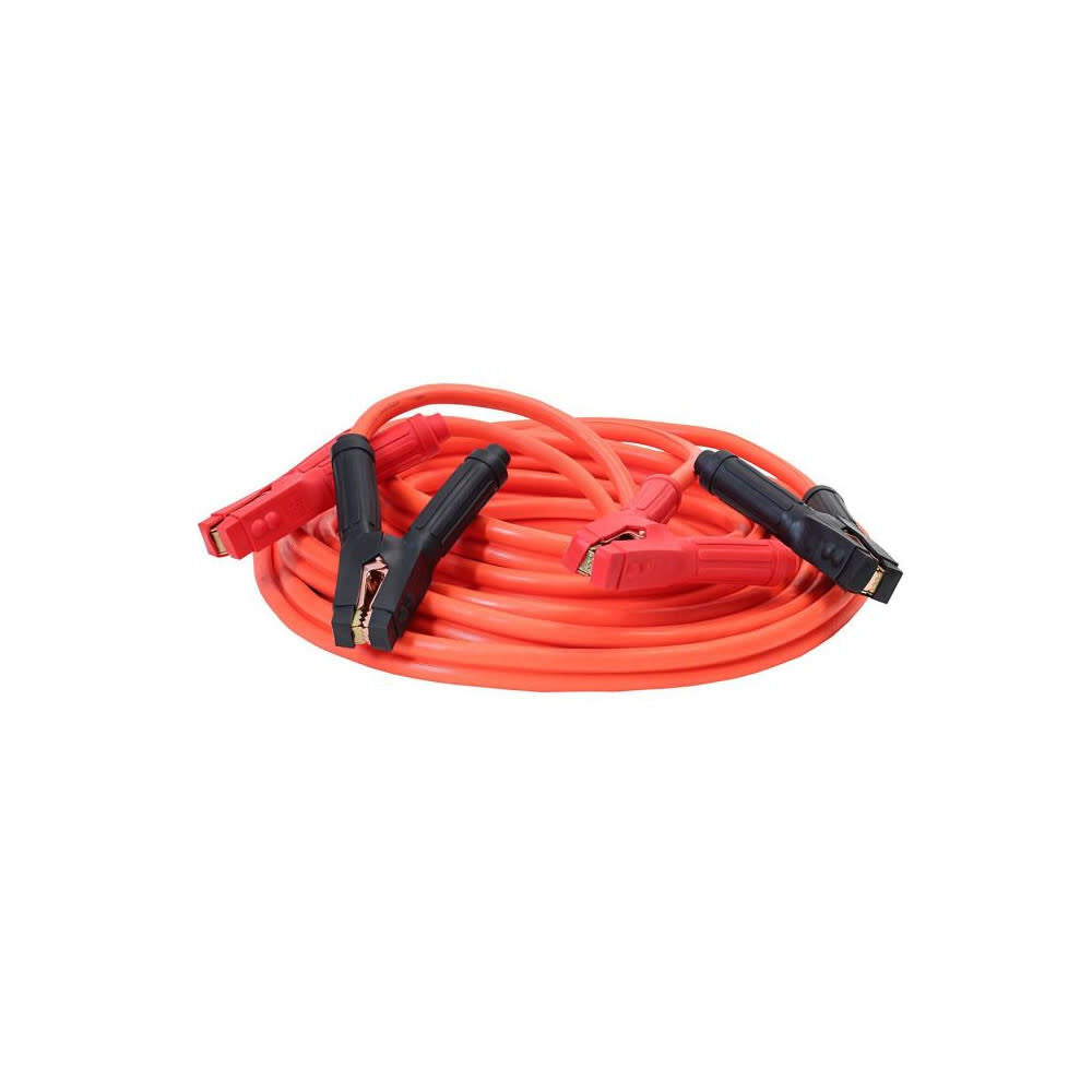 Pro Glo 30 ft 600A 1 Gauge Battery Booster Cable Set Orange D1110130OR