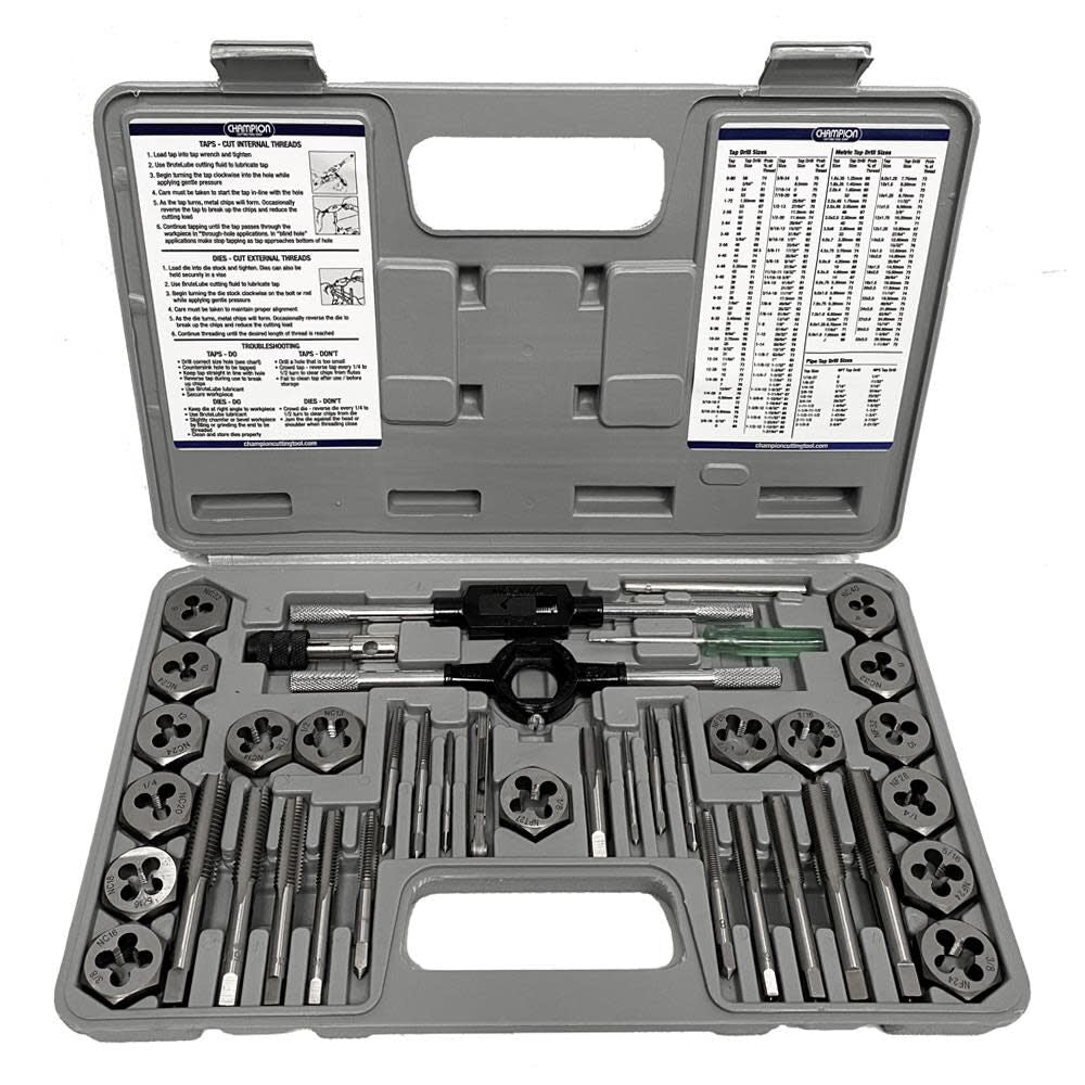 39 pc NC/NF Tap & Die Set CS40P