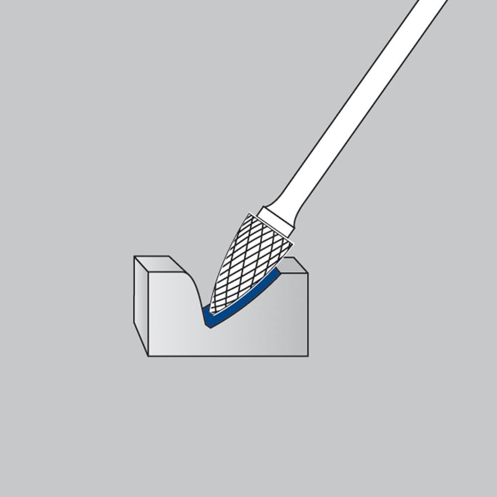 SG1 Double Cut TIN Carbide Bur SG1-IPAC