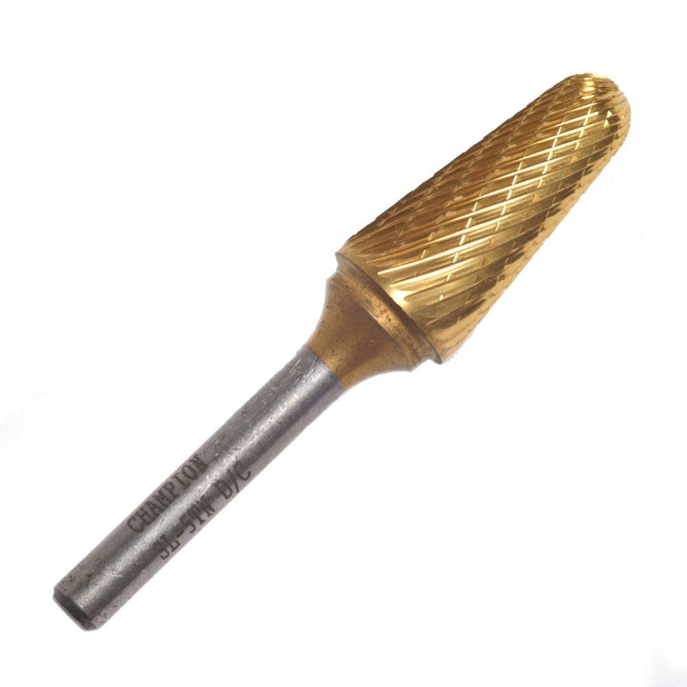 SL4 Double Cut TIN Carbide Bur SL4-IPAC