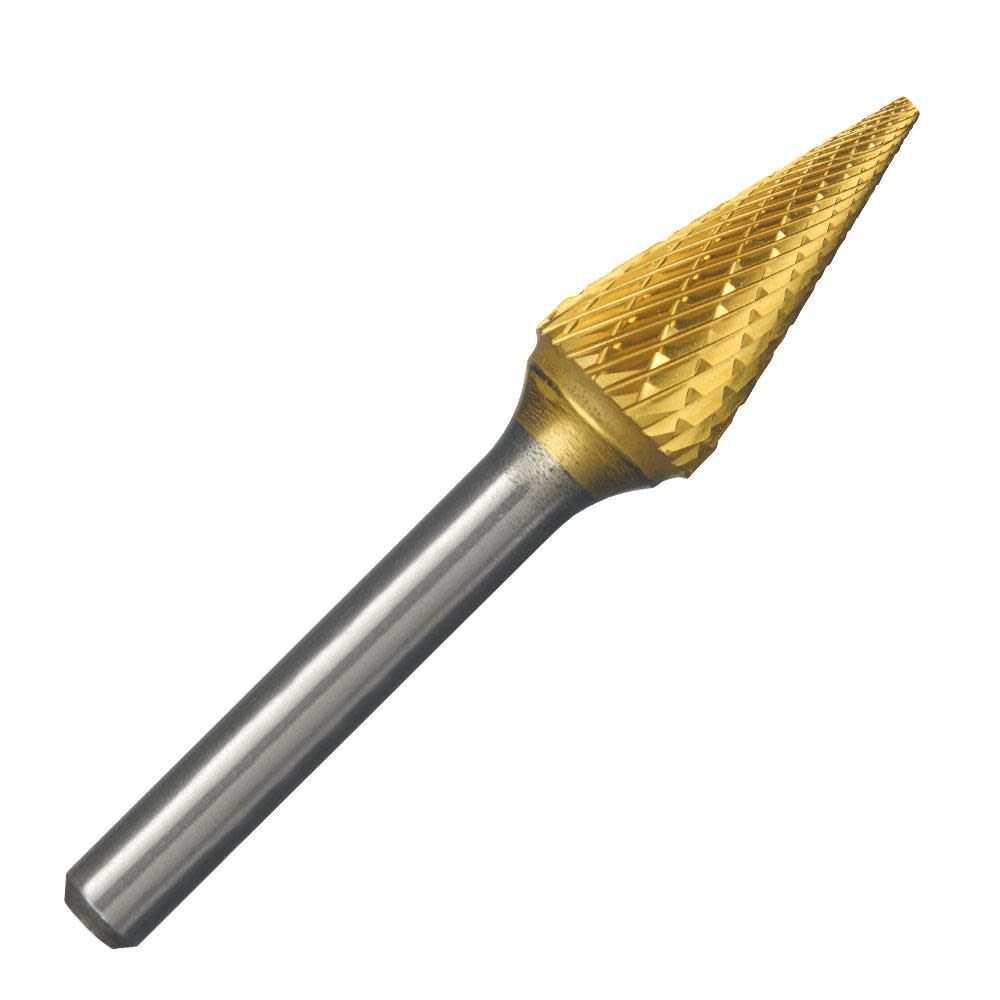 SM4 Double Cut TIN Carbide Bur SM4-IPAC