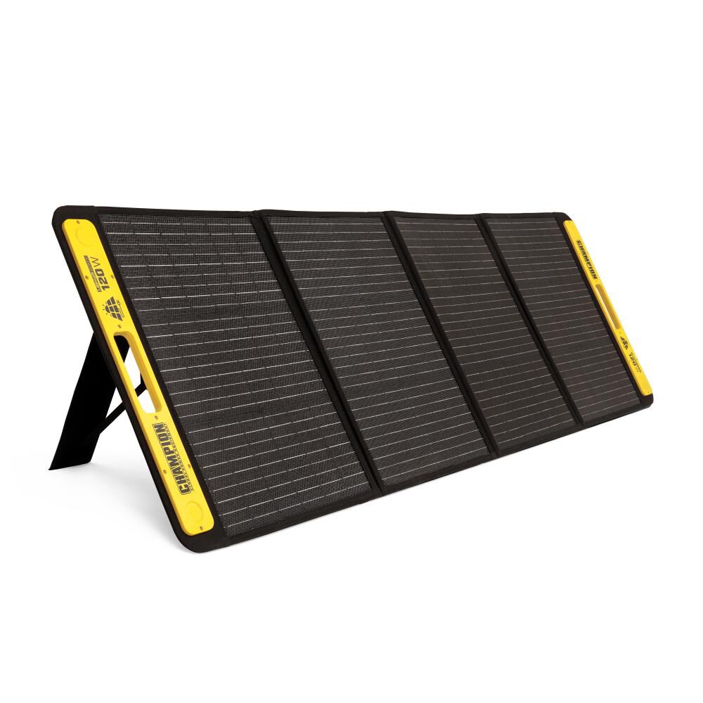 120-Watt Portable Foldable Solar Panels with Extension Cable and Kickstand 201246