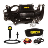 12000-lb. Truck/SUV Synthetic Rope Winch Kit with Speed Mount 100427