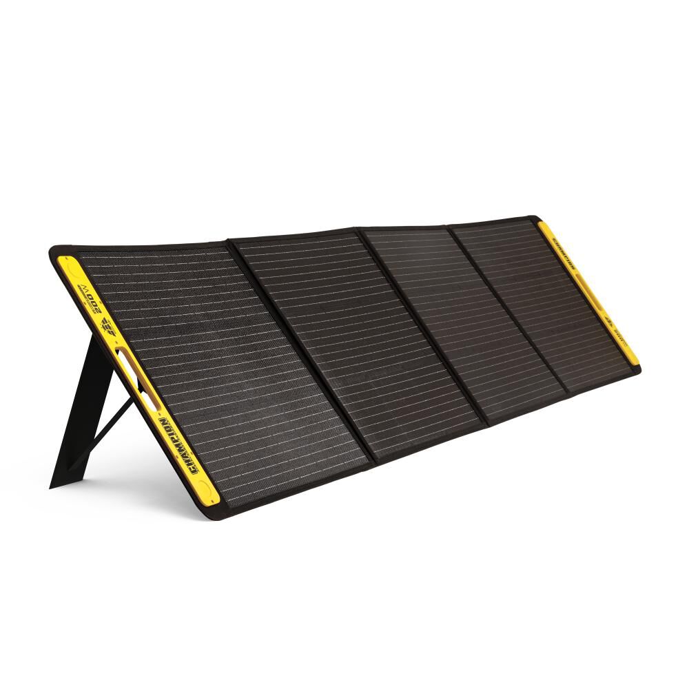 200-Watt Portable Foldable Solar Panels with Extension Cable and Kickstand 201247