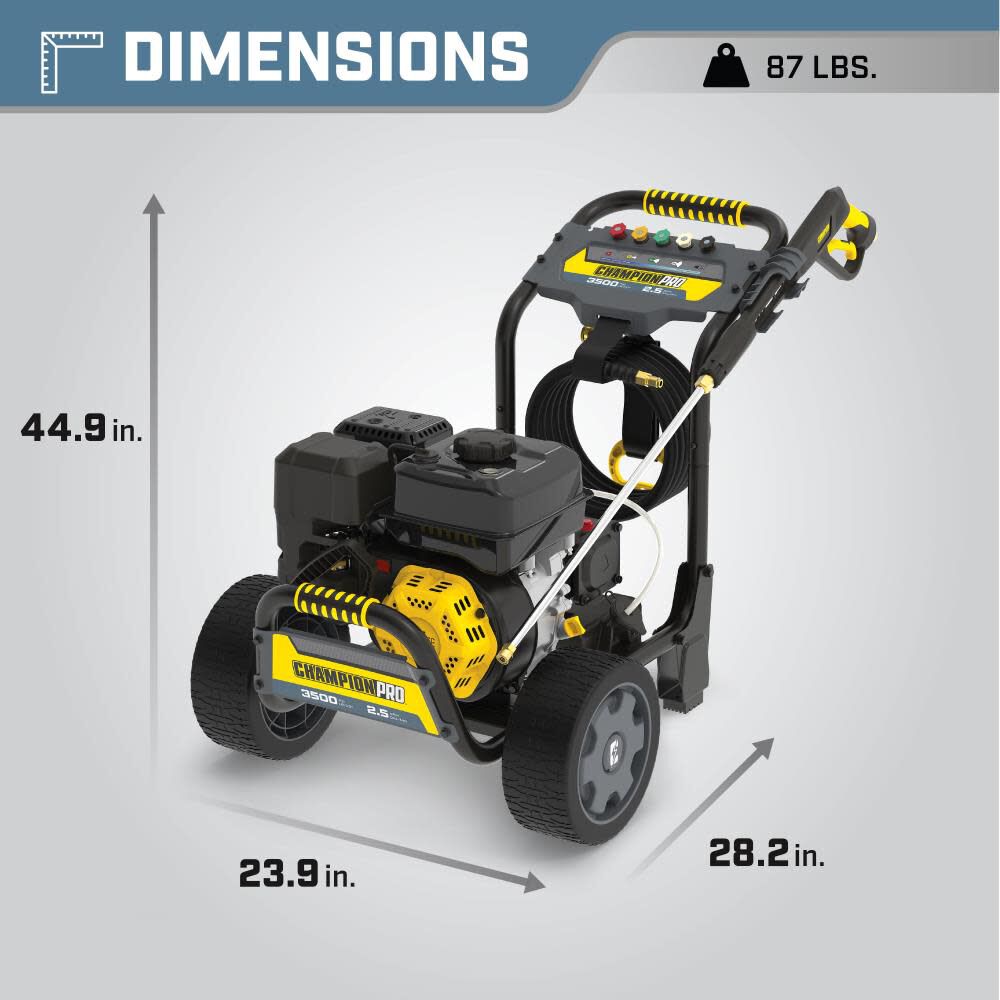 3500 PSI Pressure Washer 100786