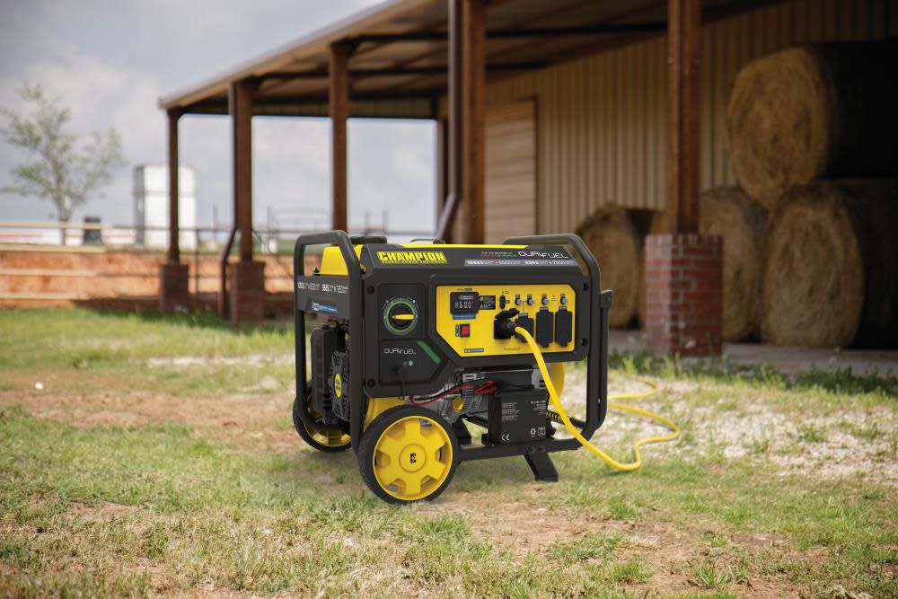 8500 Watt Dual Fuel Portable Generator with CO Shield 201083