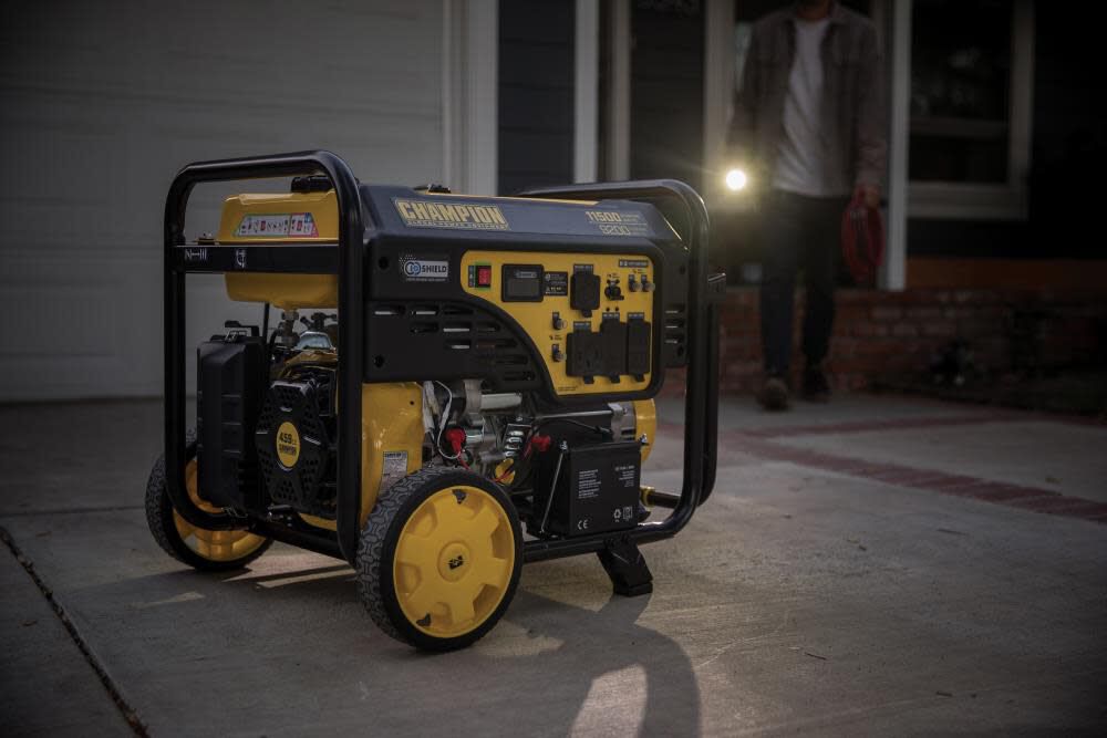 9200 Watt Electric Start Portable Generator with CO Shield 201110