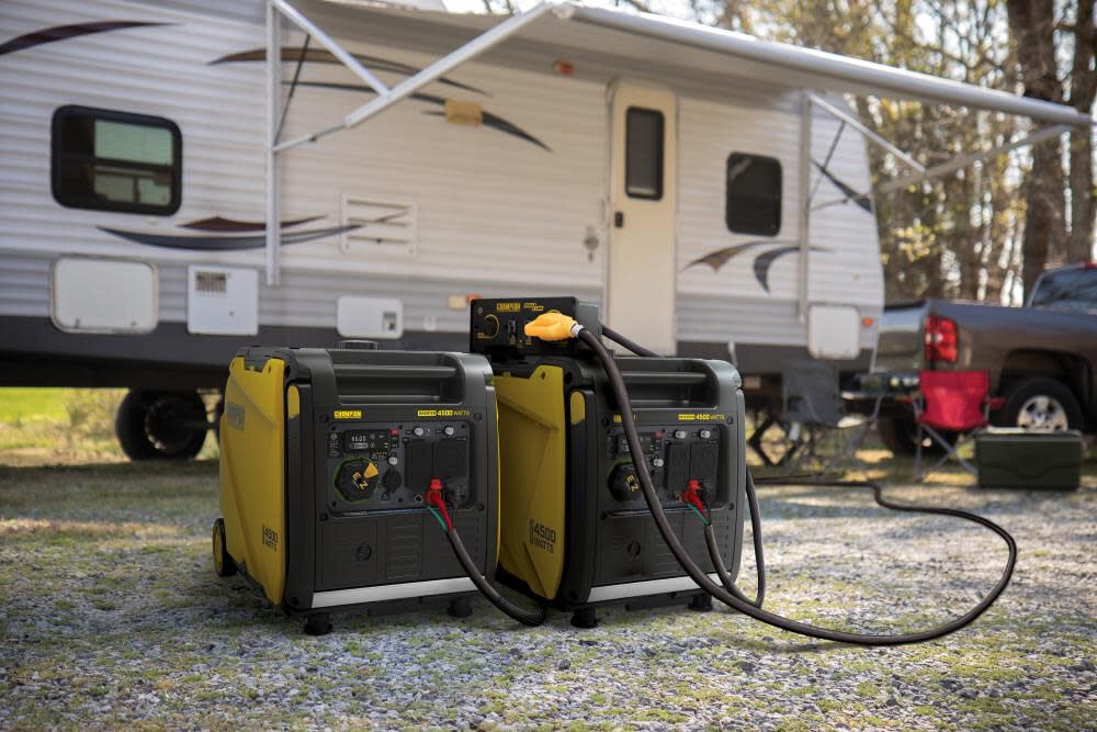 Champion 4500-Watt RV Ready Inverter Generator with Quiet Technology and CO Shield 201318