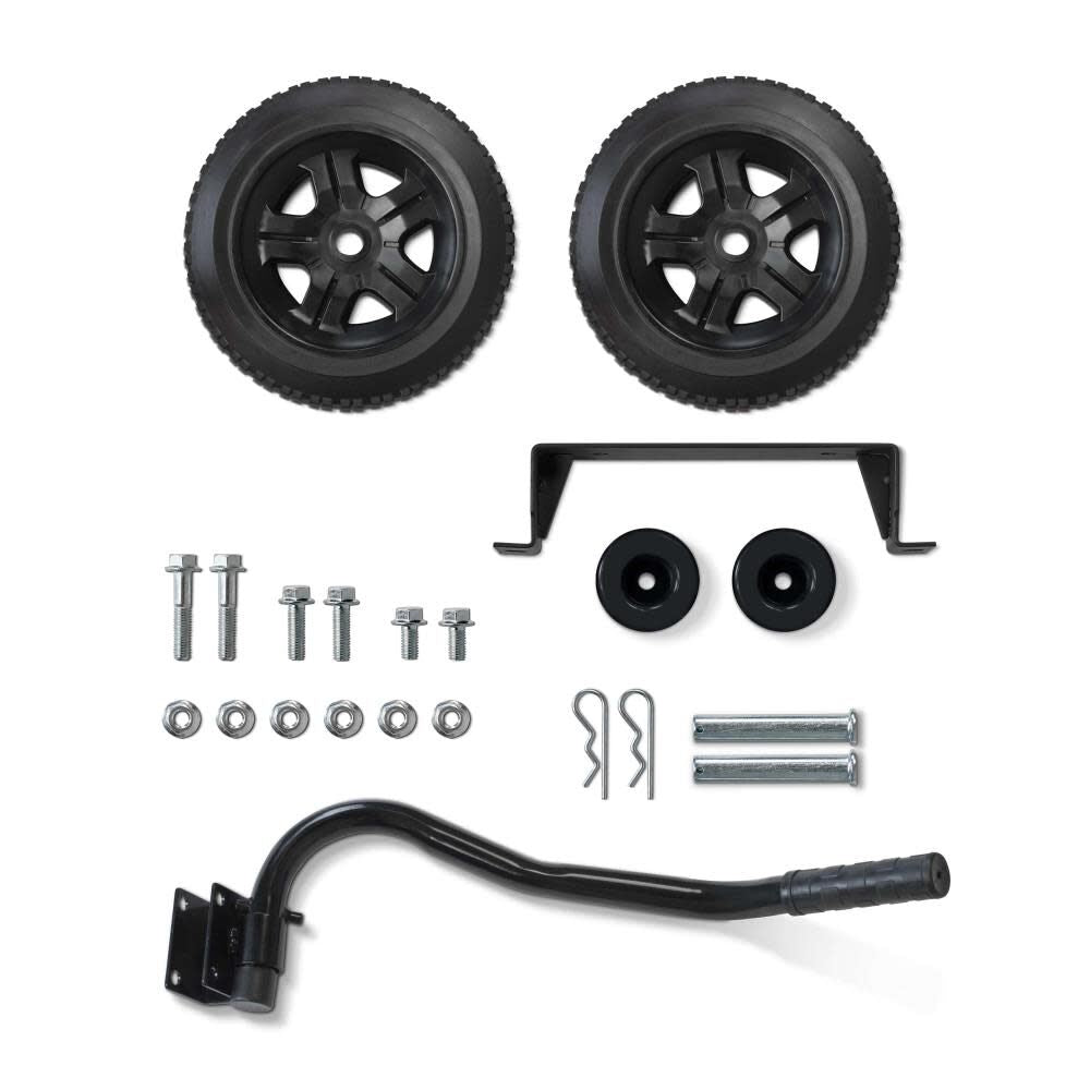 Generator Wheel Kit with Axle Folding Handle and Never-Flat Tires 2800-4750 Watt 40065