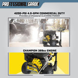 Pro 4200-PSI 4.0-GPM Commercial Duty Low Profile Gas Pressure Washer 100790