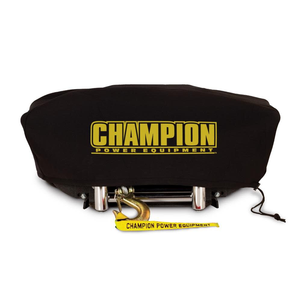 Weather-Resistant Neoprene Storage Cover for Winches 8000-12000 lb. with Speed Mount Hitch Adapter 18034