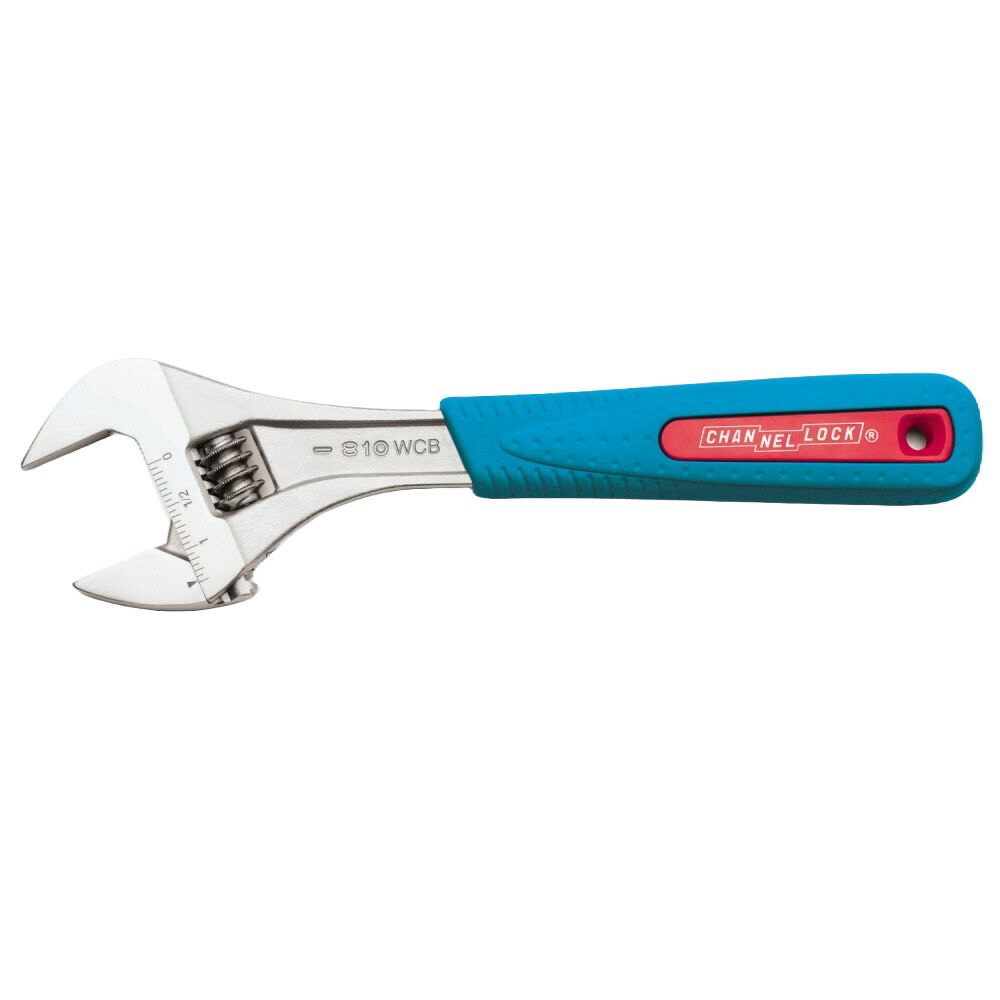 12 In. CODE BLUE Adjustable Wrench Wide 812WCB