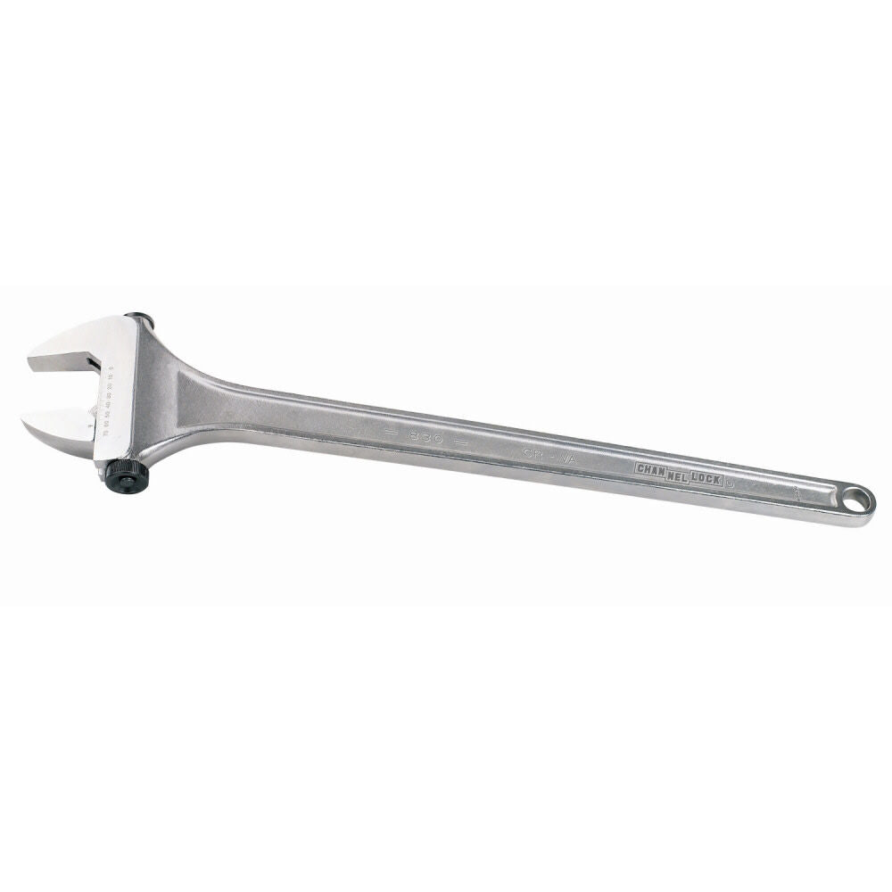 30 In. Adjustable Chrome Wrench 830