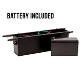 Wheelbarrow Battery Powered with 6 Cu Ft Black Poly Tub 44322