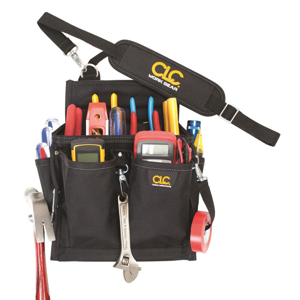 20 Pocket Electrical Tool Pouch With Strap 5508