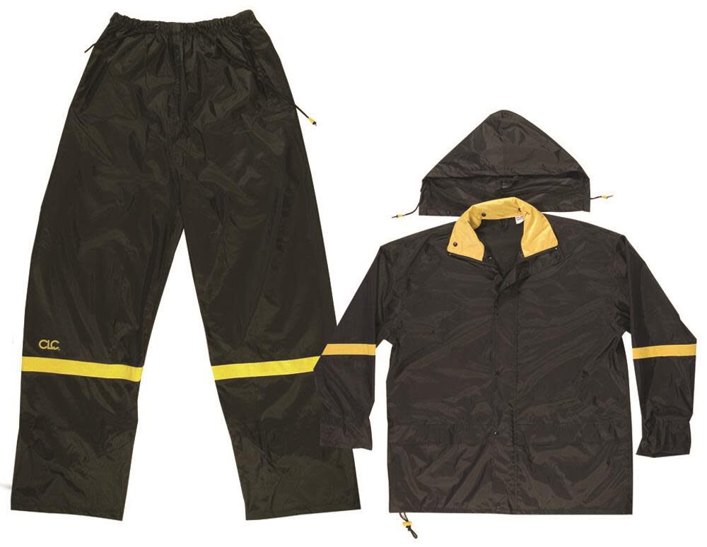 3 Piece Deluxe Nylon Rain Suit R103