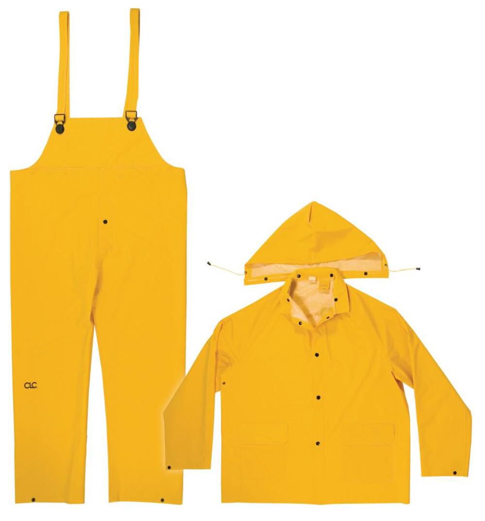 3 Piece Heavyweight PVC Rain Suit R101 – tools.com International LLC