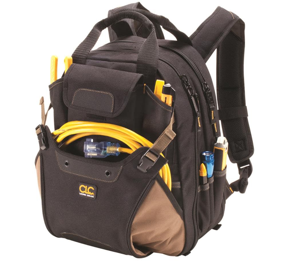 Custom LeatherCraft 44 Pocket Deluxe Tool Backpack 1134