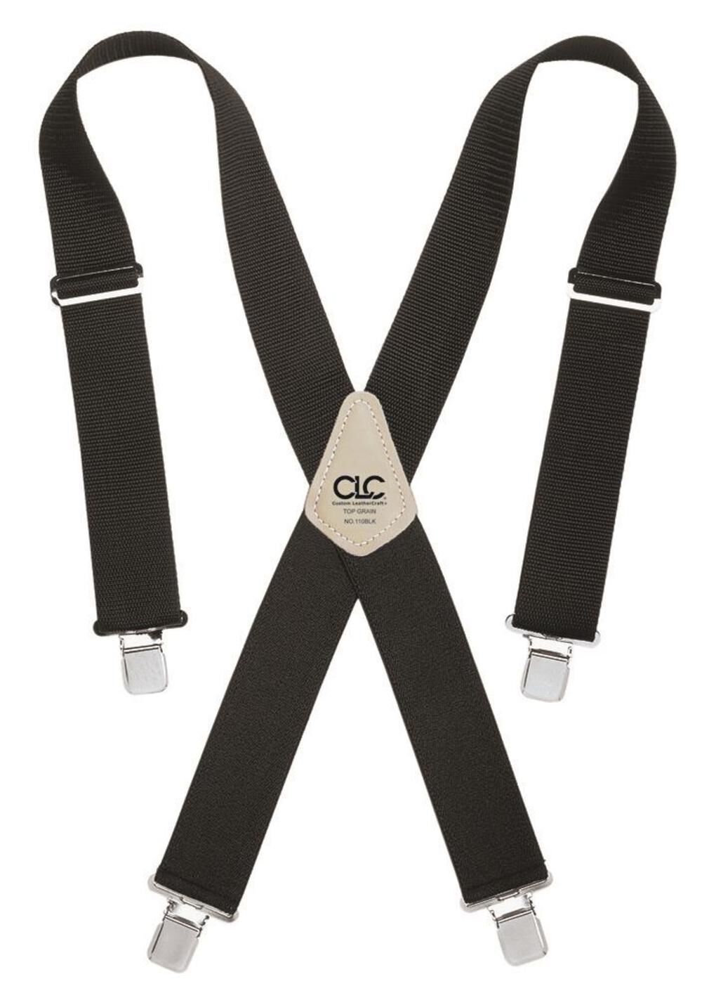 Heavy-Duty Work Suspenders - Black 110BLK