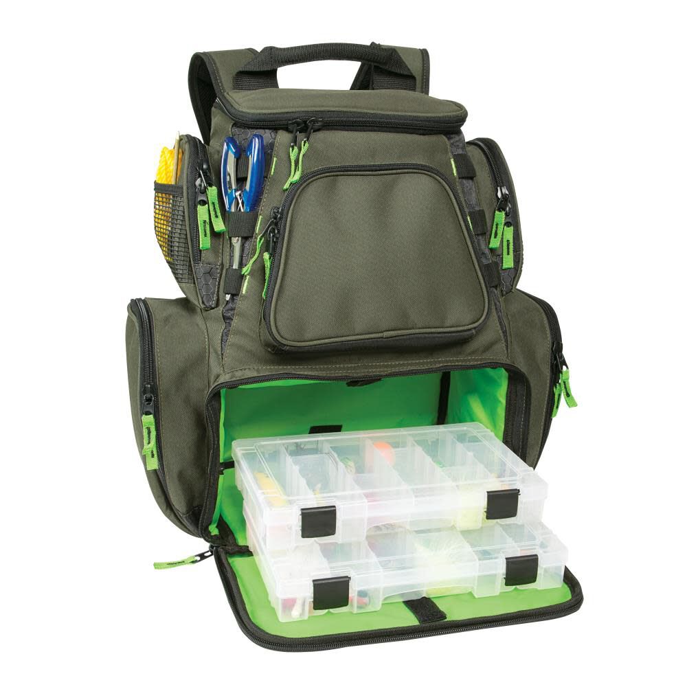 Multi Tackle Large Backpack with Two #3600 Trays WT3606