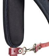 Padded Yoke Leather Suspenders - Fully-Adjustable 21522