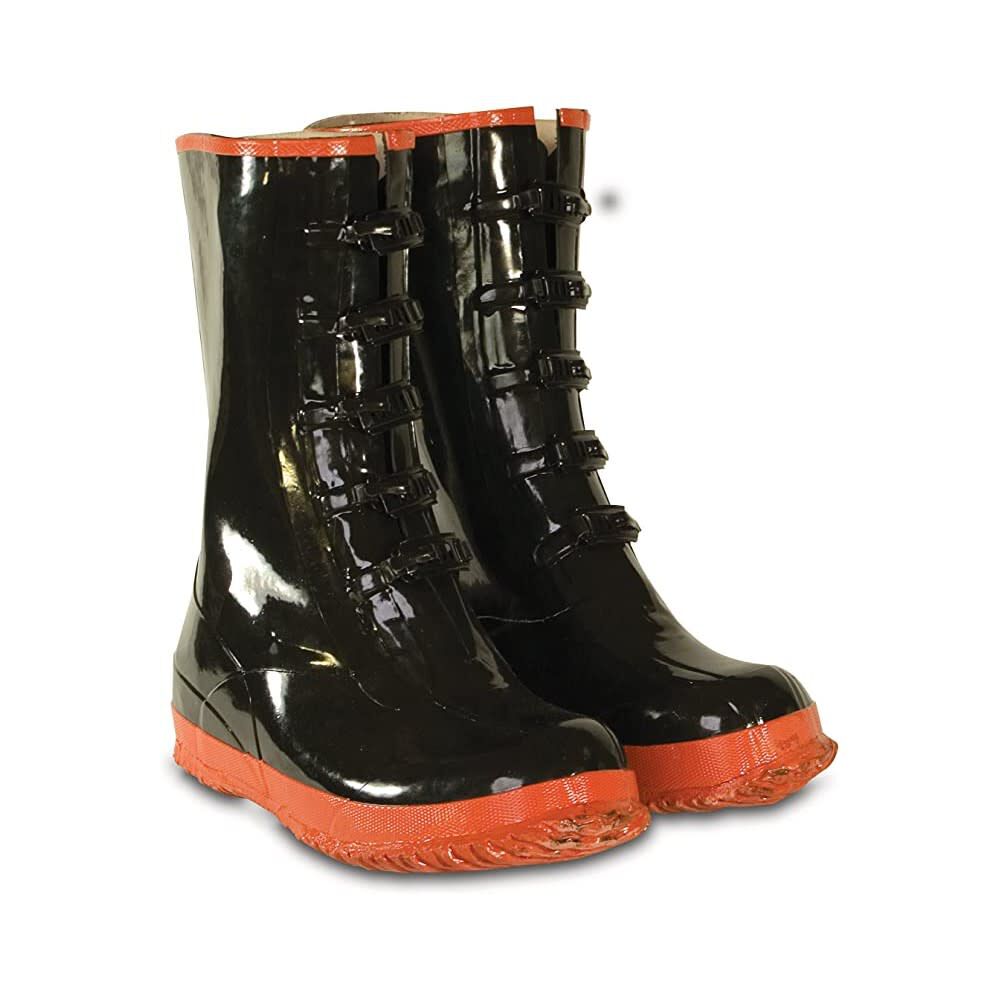Rubber 5 Buckle Rain Boot - Size 10 R22010