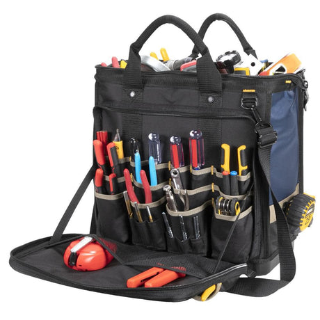 Technician Tool Bag Molded Base Multi Compartment 17in PB1543