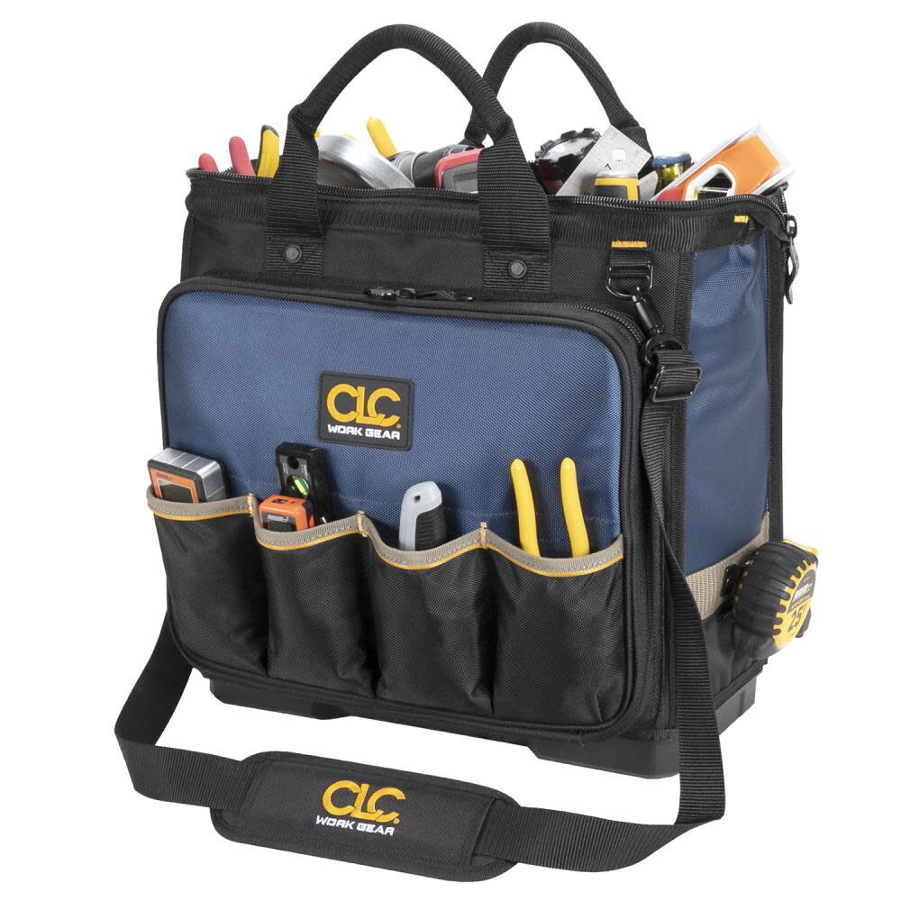 Technician Tool Bag Molded Base Multi Compartment 17in PB1543