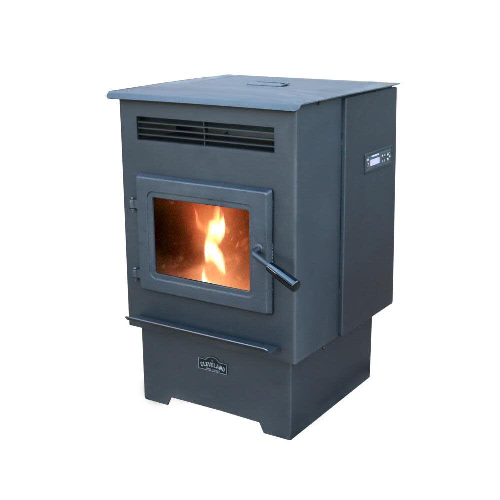 No.200 Medium EPA Approved High-Efficiency Pellet Stove with Smart Home Technology Heats 1200 Sq Ft Area F500200